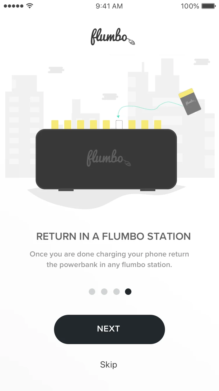 Flumbo final app state