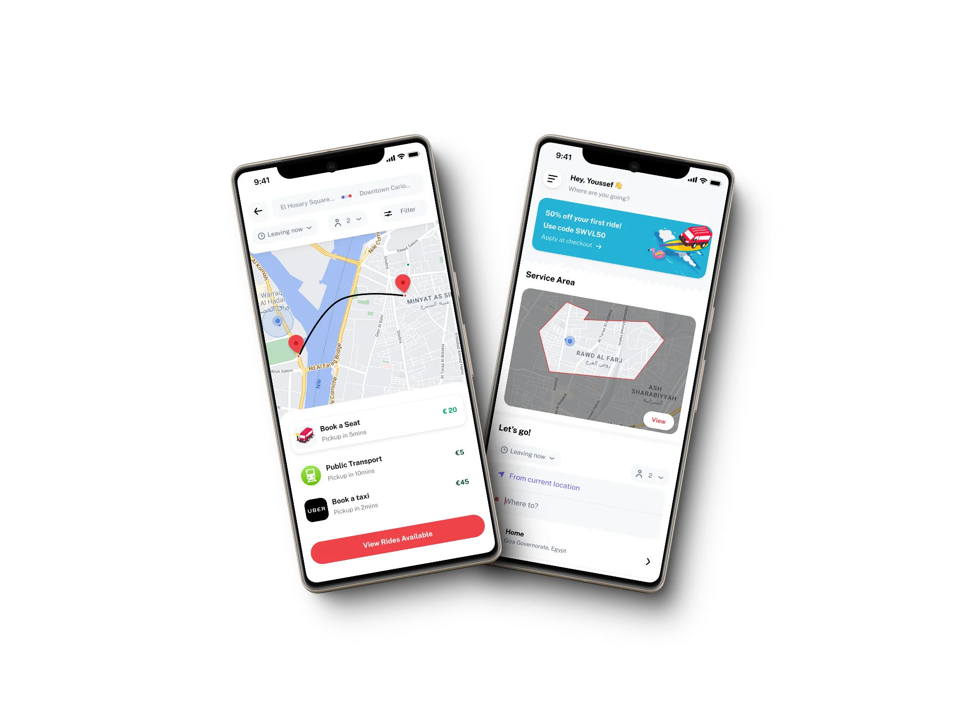 SWVL on-demand ride booking