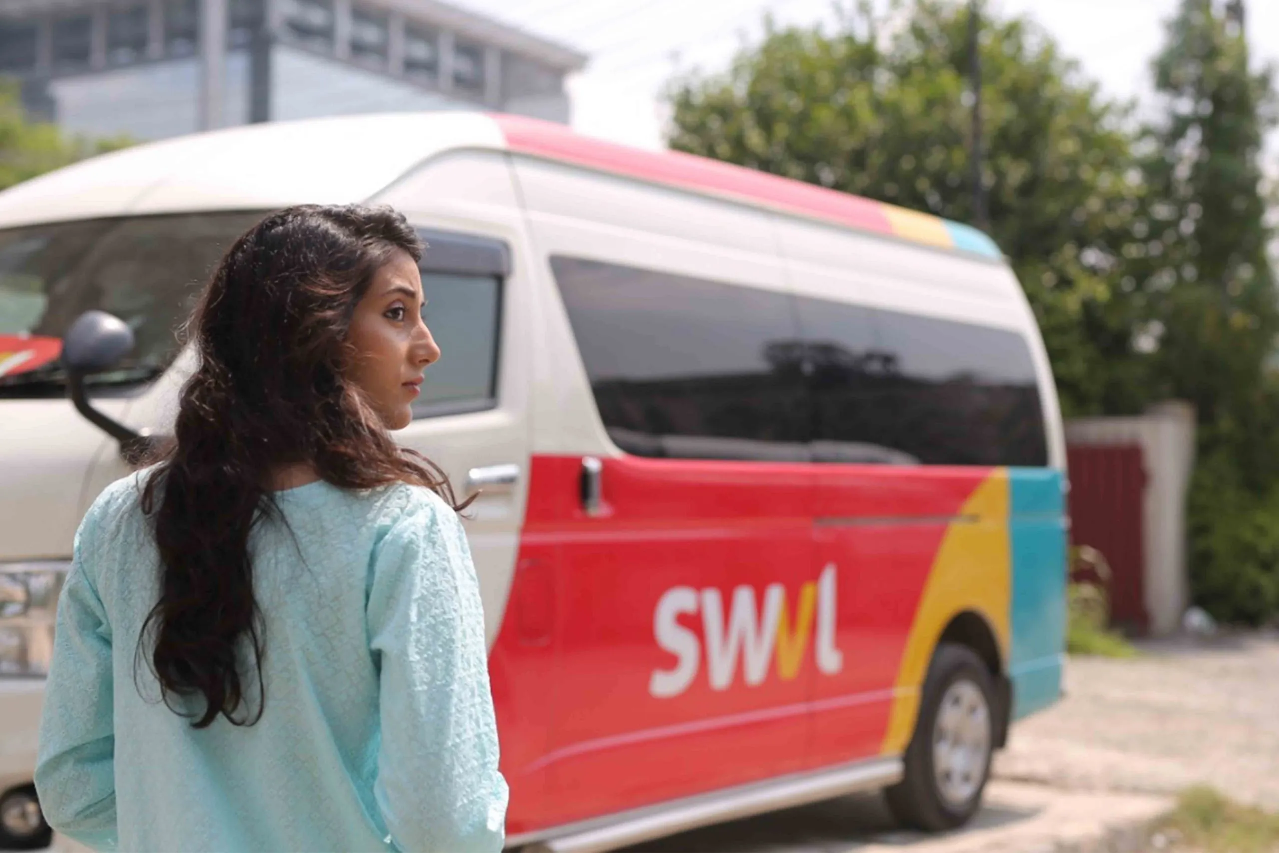 SWVL vehicle in Pakistan transit context