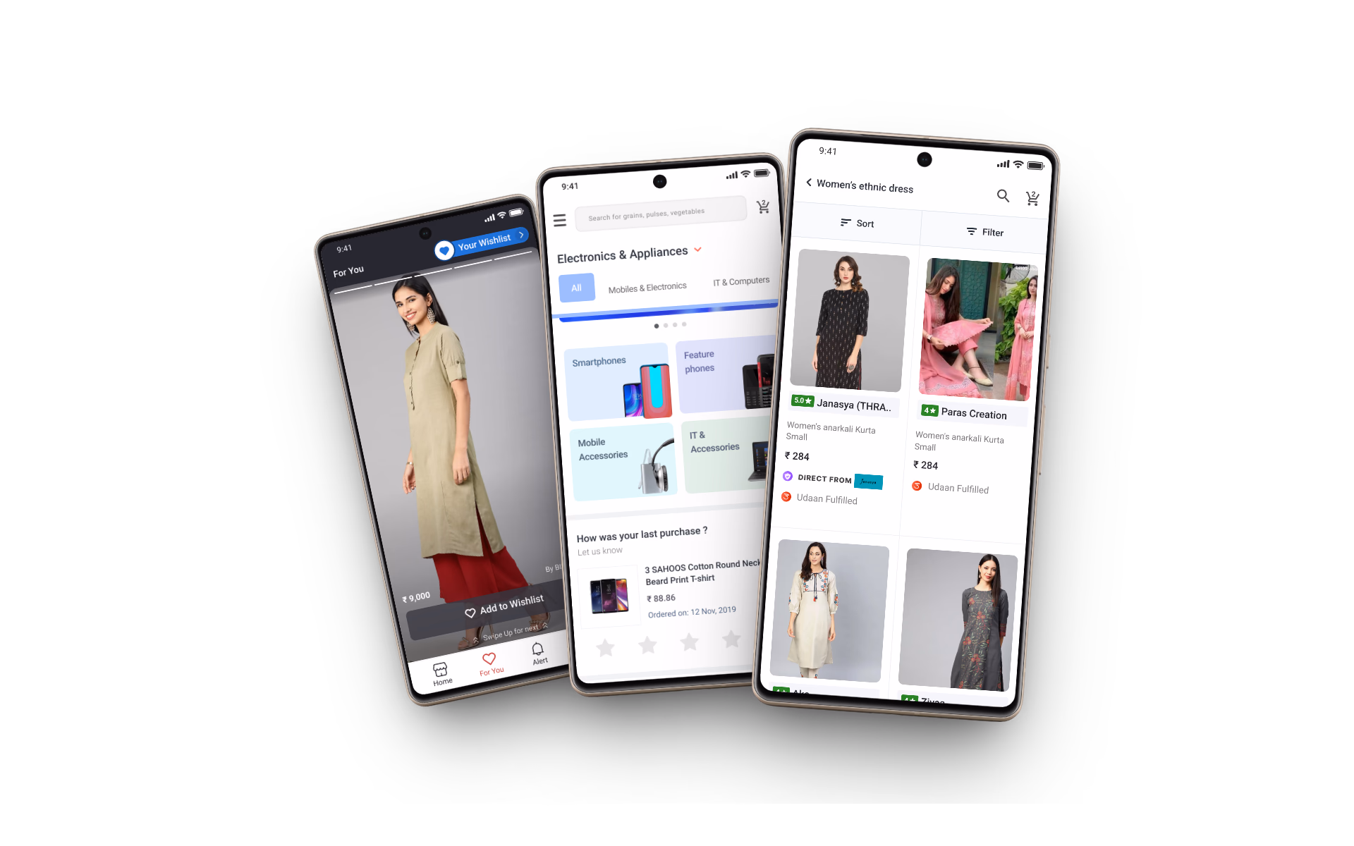 Udaan ecommerce platform design